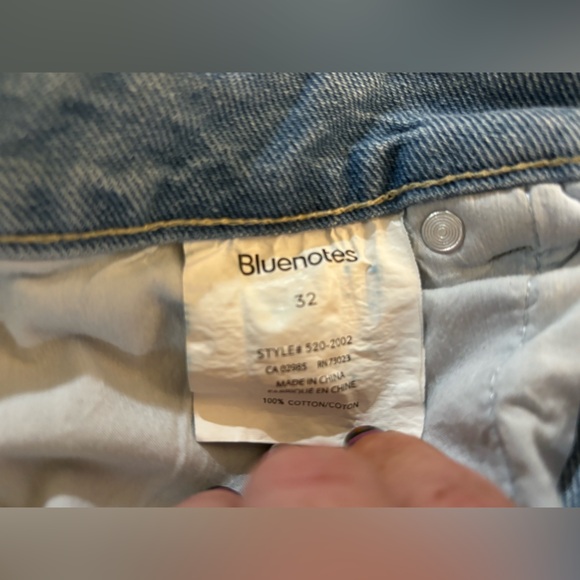 Bluenotes High Rise Booty Shorts - Picture 2 of 3